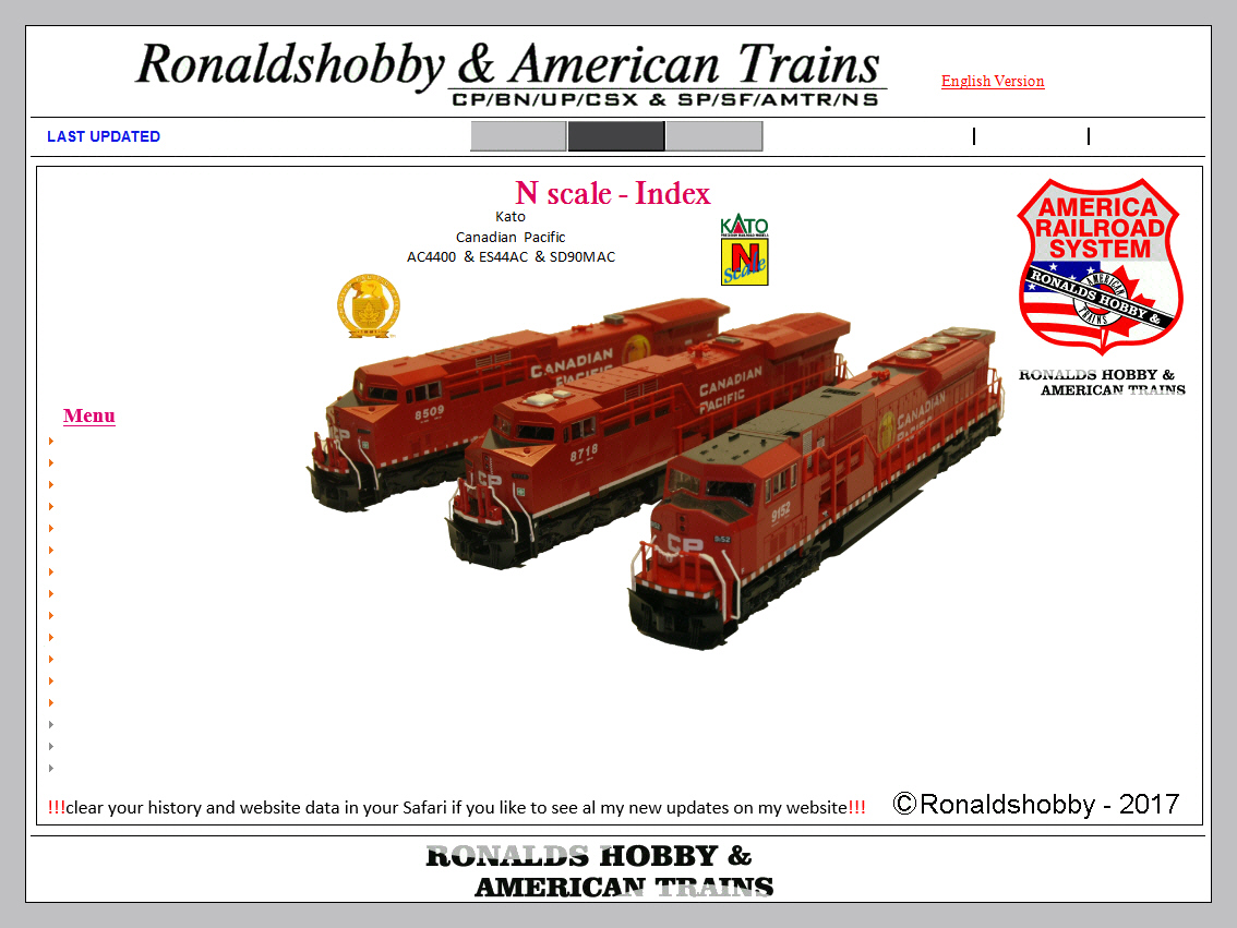 n scale american trains